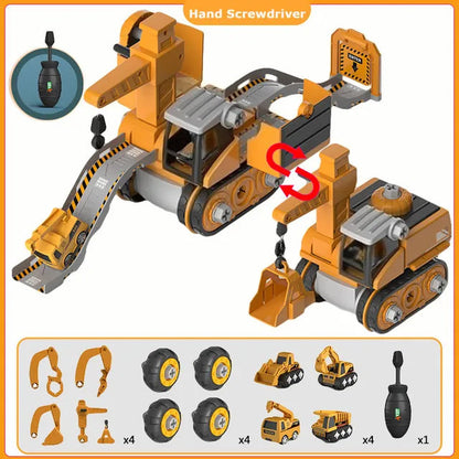 Ultimate Kids Building Car Kit - 120pc Playset