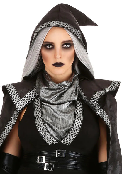 Klaudia | Gothic Witch Costume Maxi Dress