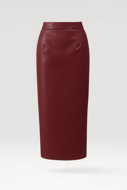 Elegant Women's Knee Length Pencil Skirt