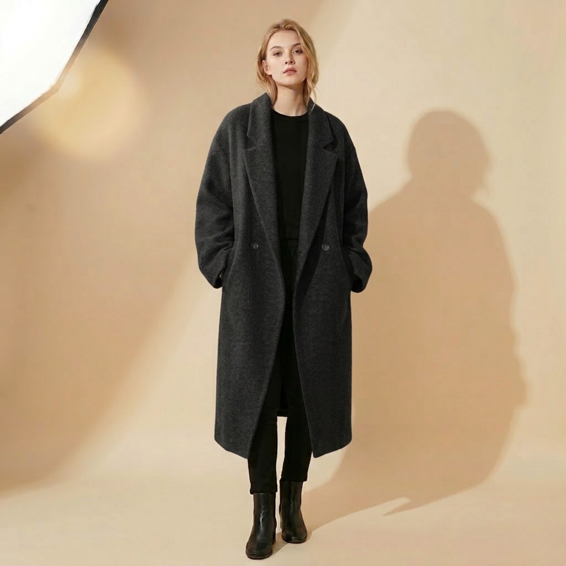 Kristi | Stylish & Oversized Winter Wool Coat 8