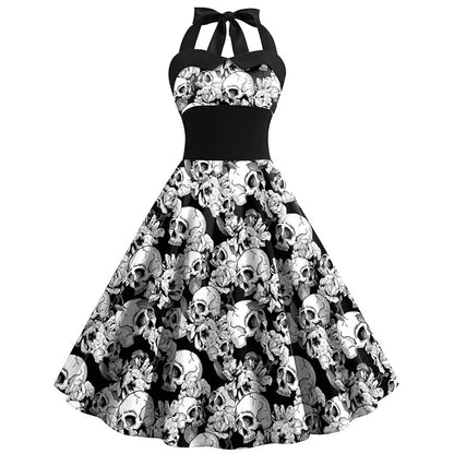 Kristin | Stylish and Comfortable  Halloween Midi Dress