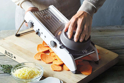 Easy Slice Adjustable Veggie Cutter Stainless Steel Blade - Luxivelle
