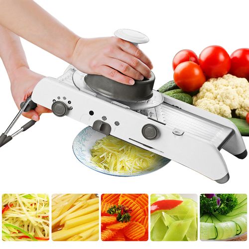 Easy Slice Adjustable Veggie Cutter Stainless Steel Blade