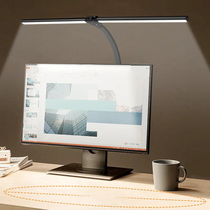 Contemporary 2-Head LED Desk Light