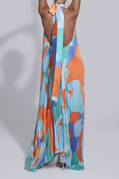 Beautiful Floral Floor Length Maxi Dress