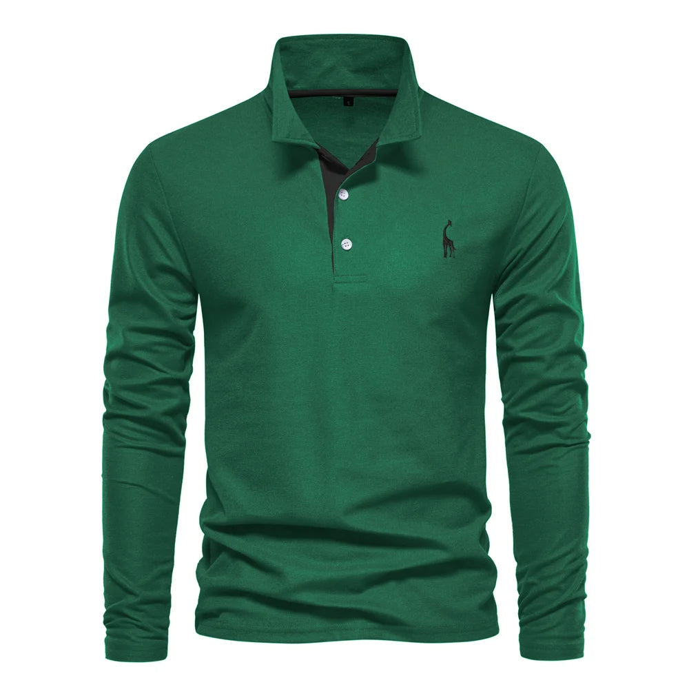 Men's Classic Fit Polo Shirt Comfortable Everyday Wear