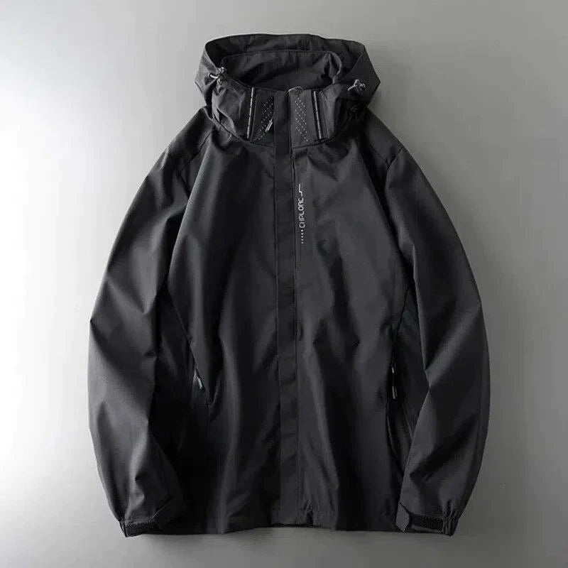 Waterproof Mens Parka Coat with Simple Style - Luxivelle