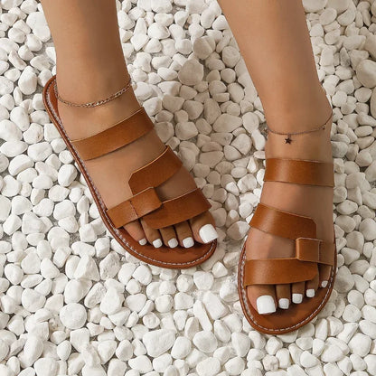 Ladies Comfortable Toe Ring Flip Flops