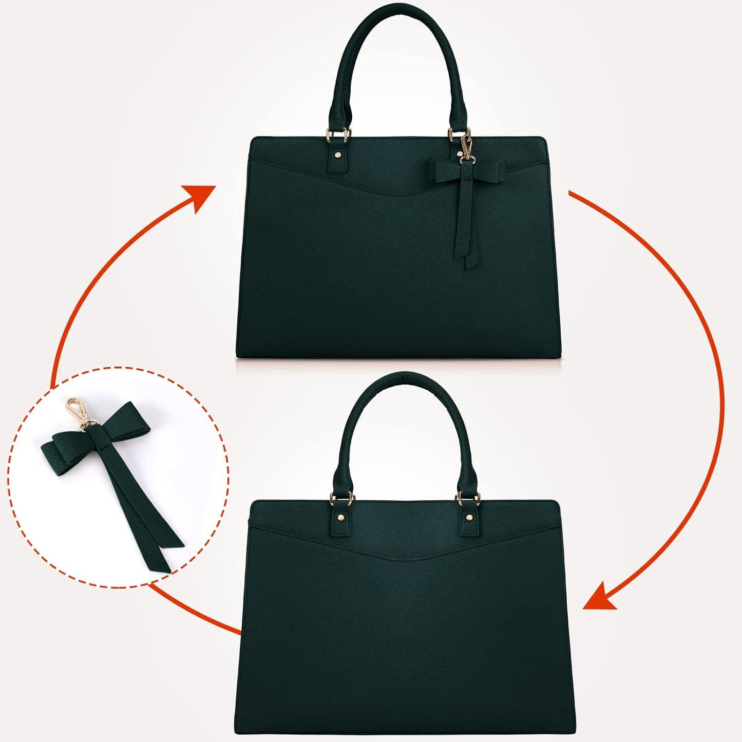 Laptop Tote Bag for Women | Waterproof Design 4