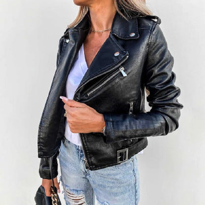 Laura | Stylish jacket with lapel collar