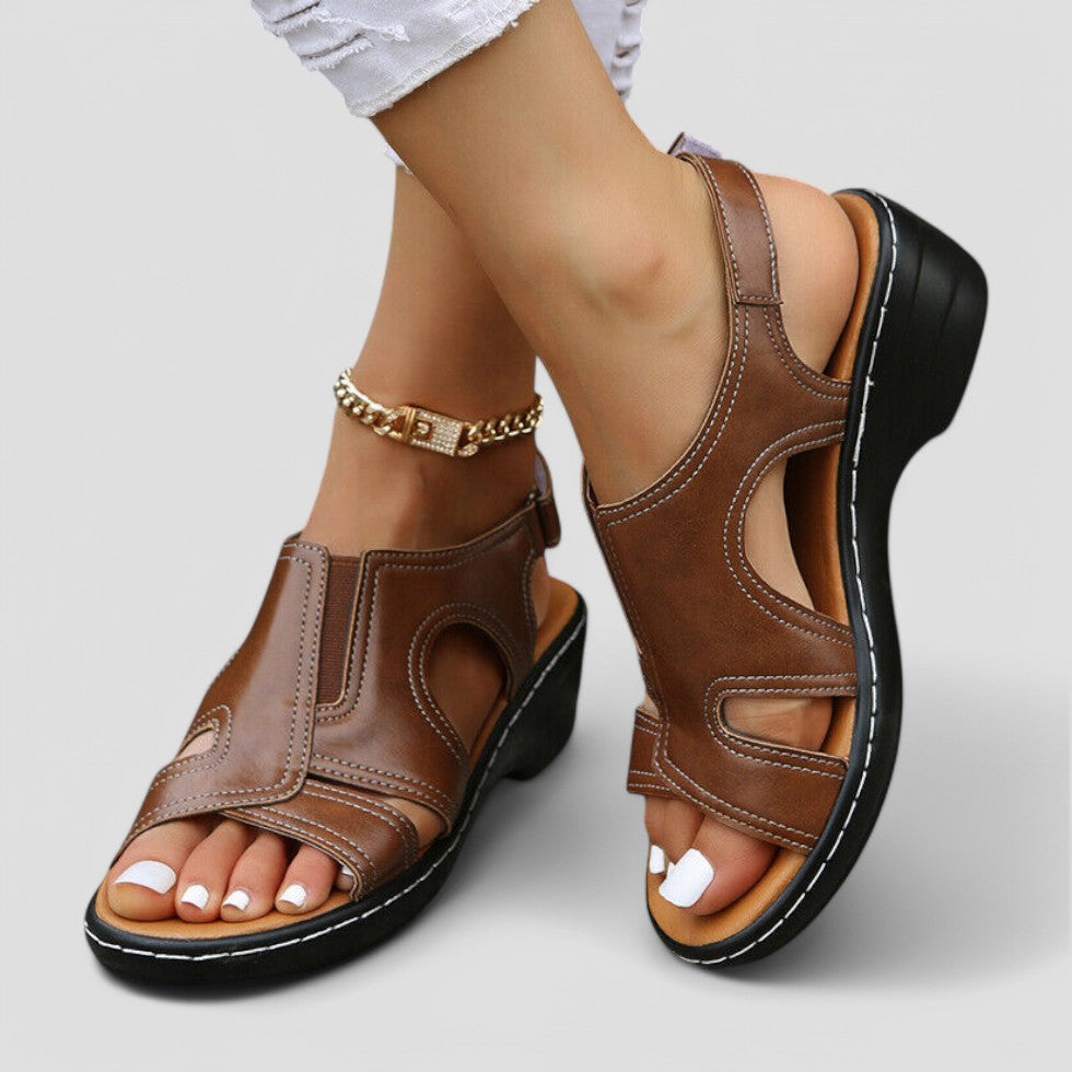 Leather Support Sandals for Women 0