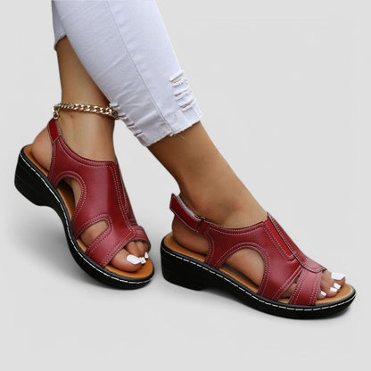 Leather Support Sandals for Women 6