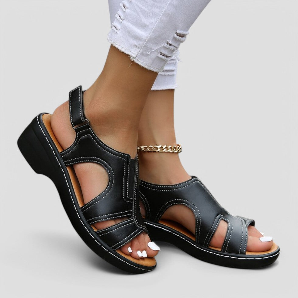 Leather Support Sandals for Women 7