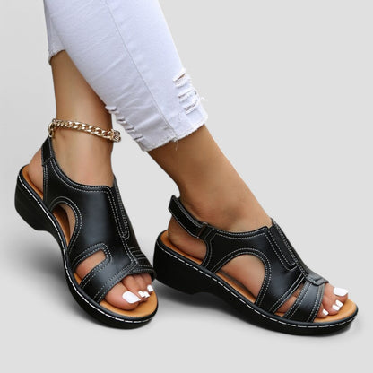 Leather Support Sandals for Women 8