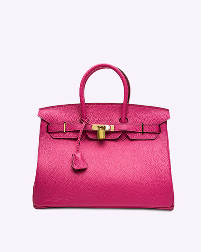 Premium Leather Tote Bag for Women Large Work Handbag