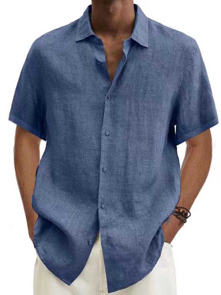 Casual Lightweight Mens Summer Shirt