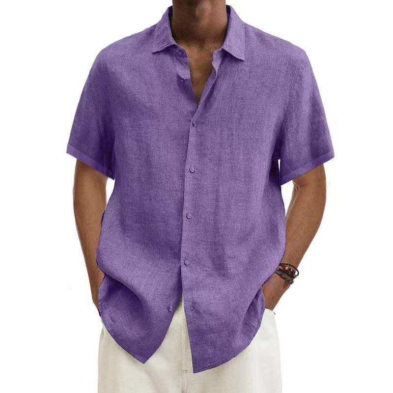 Casual Lightweight Mens Summer Shirt