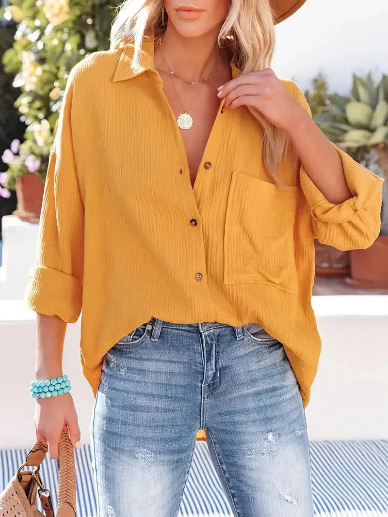 Ladies Classic Full Sleeve Blouse - Luxivelle