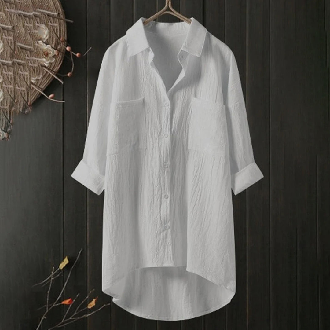 Classic Fit Women's Dress Shirt - Luxivelle