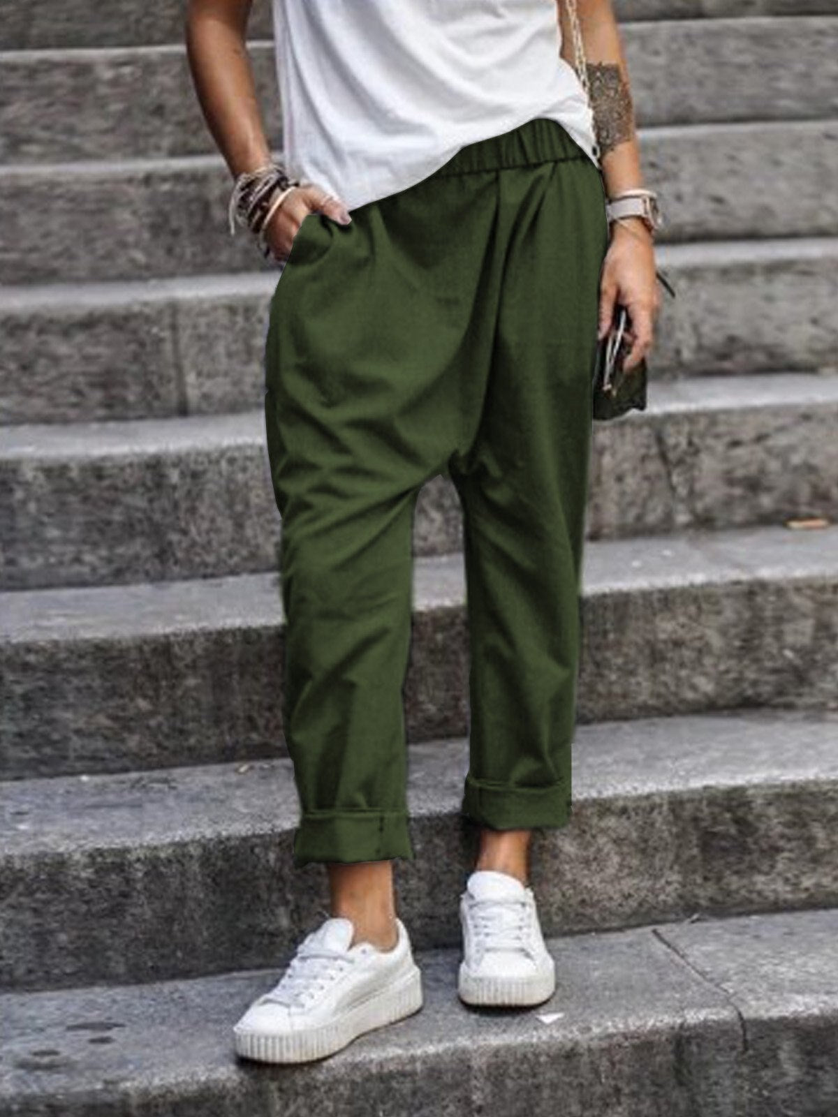 Loose Fit Women's Casual Pants - Luxivelle