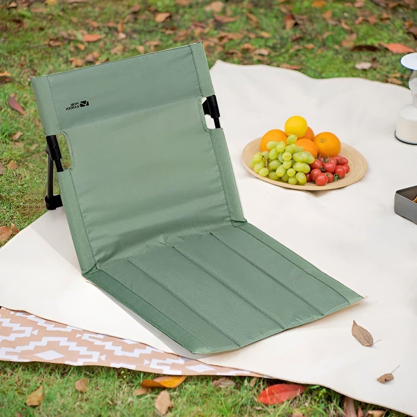 Compact Folding Camp Chair – Lightweight Portable Outdoor Seat - Luxivelle