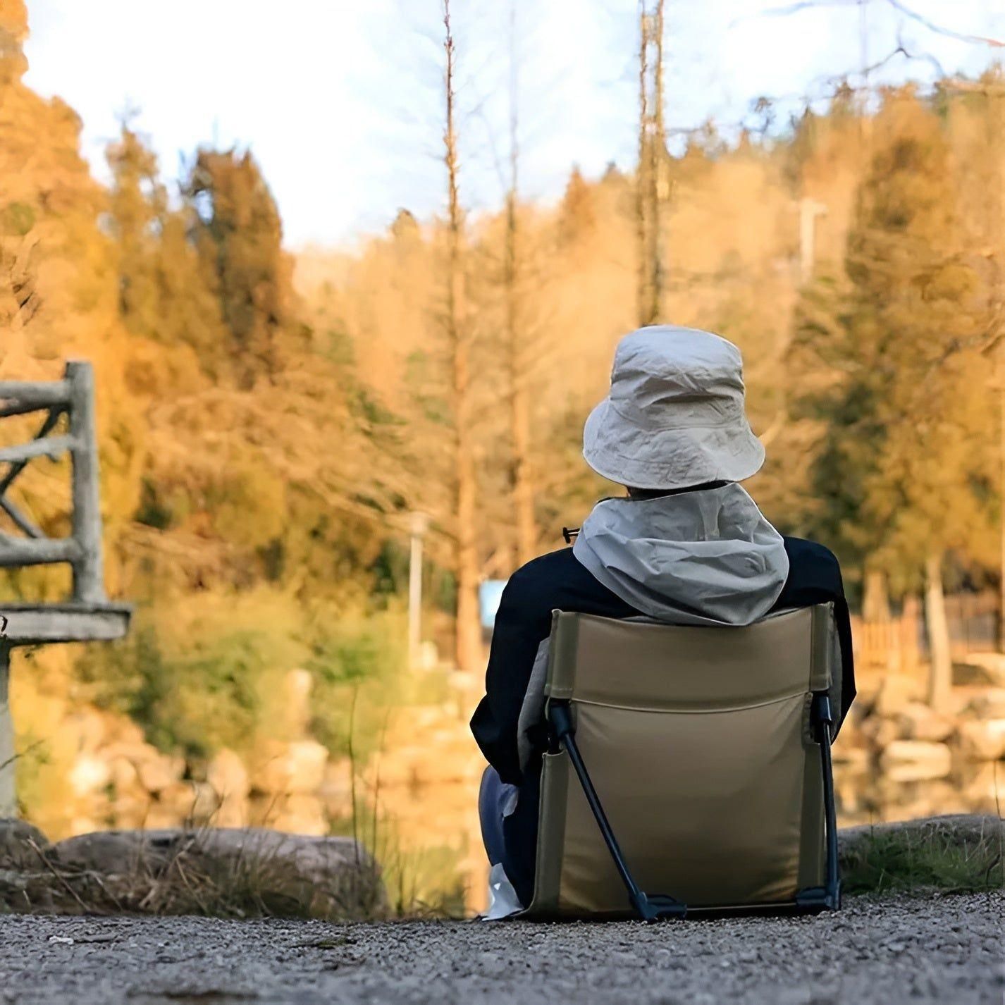Compact Folding Camp Chair – Lightweight Portable Outdoor Seat