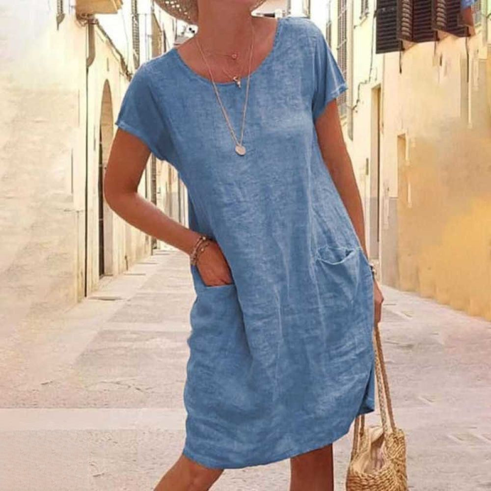 Ladies' Pocket Dress - Luxivelle