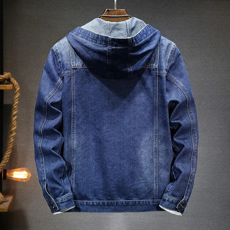 Reynan | Hooded Denim Jacket