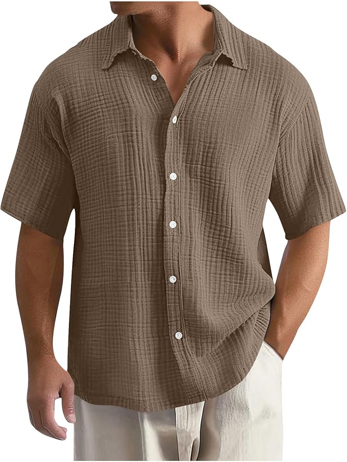 Levi | Waffle Knit Breathable Relax Shirt 5