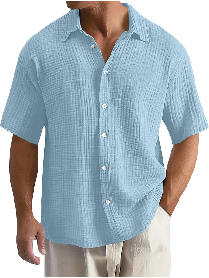 Levi | Waffle Knit Breathable Relax Shirt 6