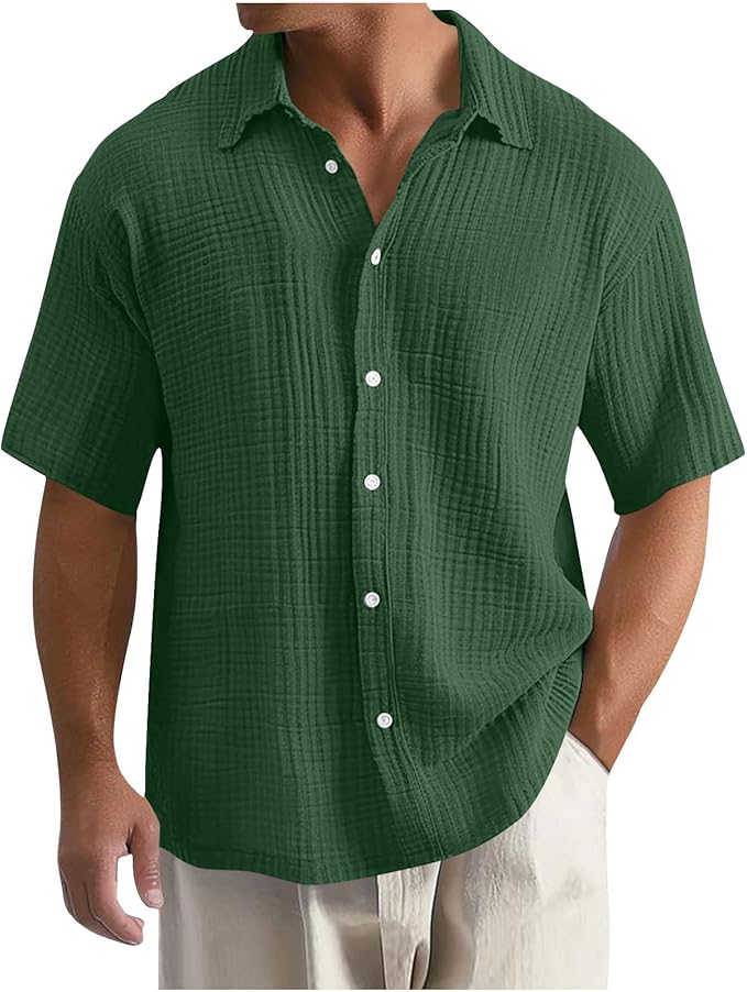 Levi | Waffle Knit Breathable Relax Shirt 7