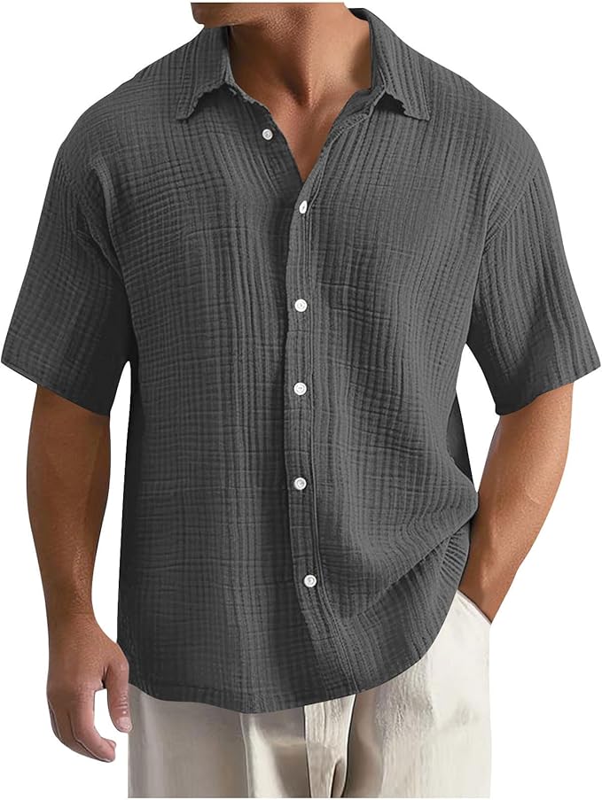 Levi | Waffle Knit Breathable Relax Shirt 8