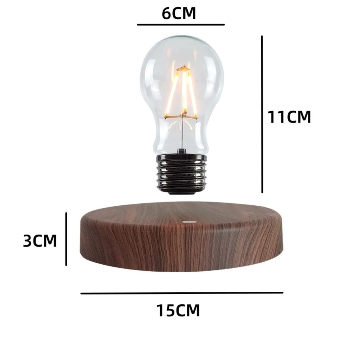 Unique Floating LED Desk Lamp