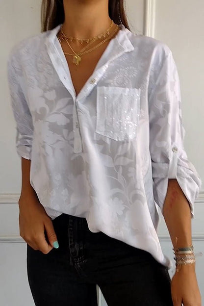 Glittery Party Blouse for Women
