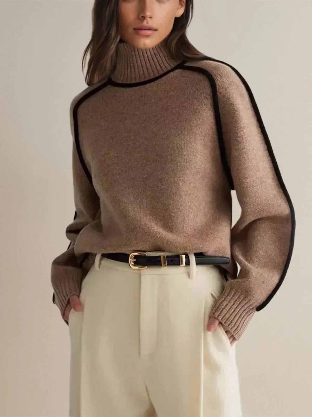 Ladies Classic Crew Neck Jumper Sweater