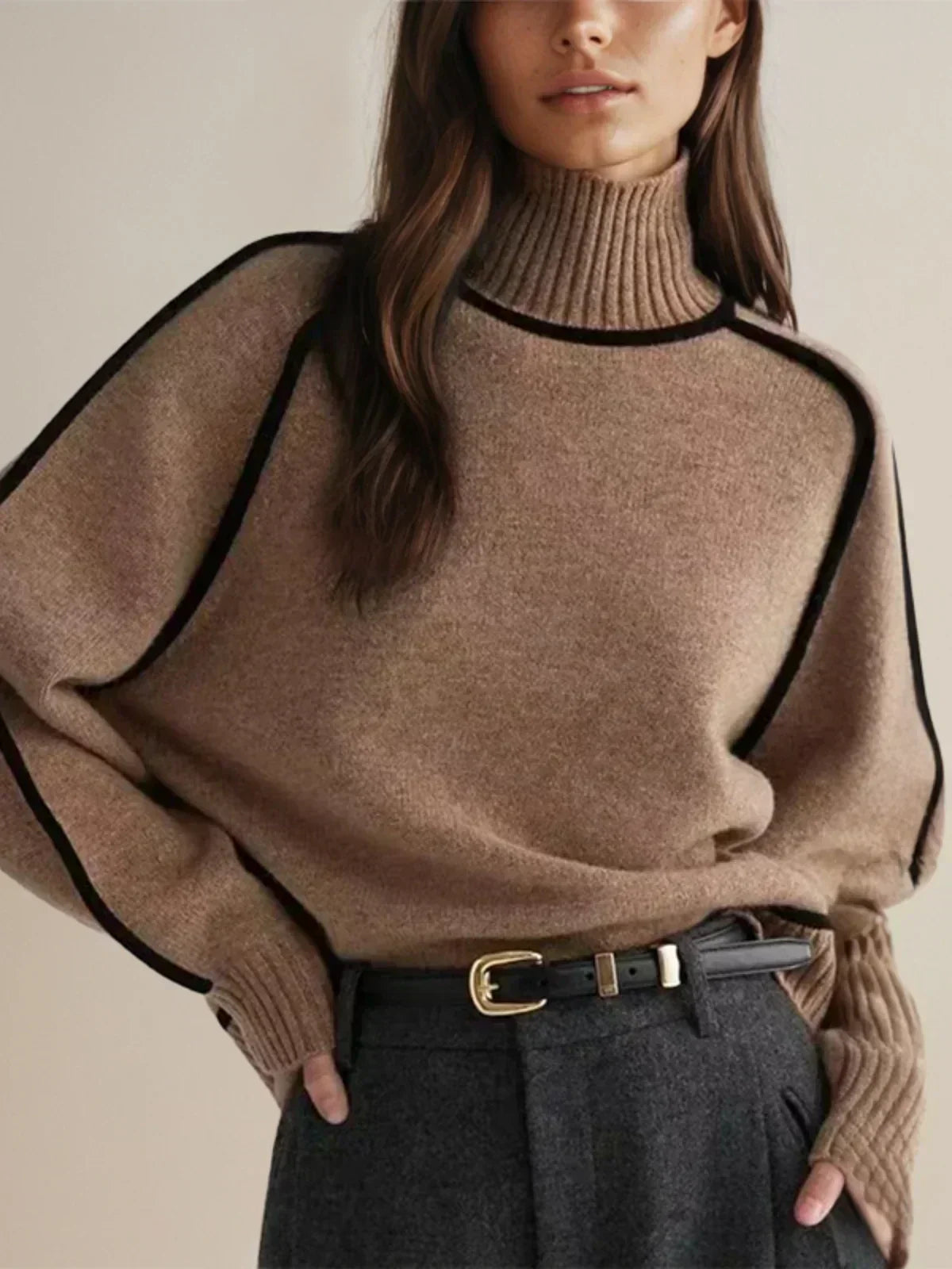 Ladies Classic Crew Neck Jumper Sweater