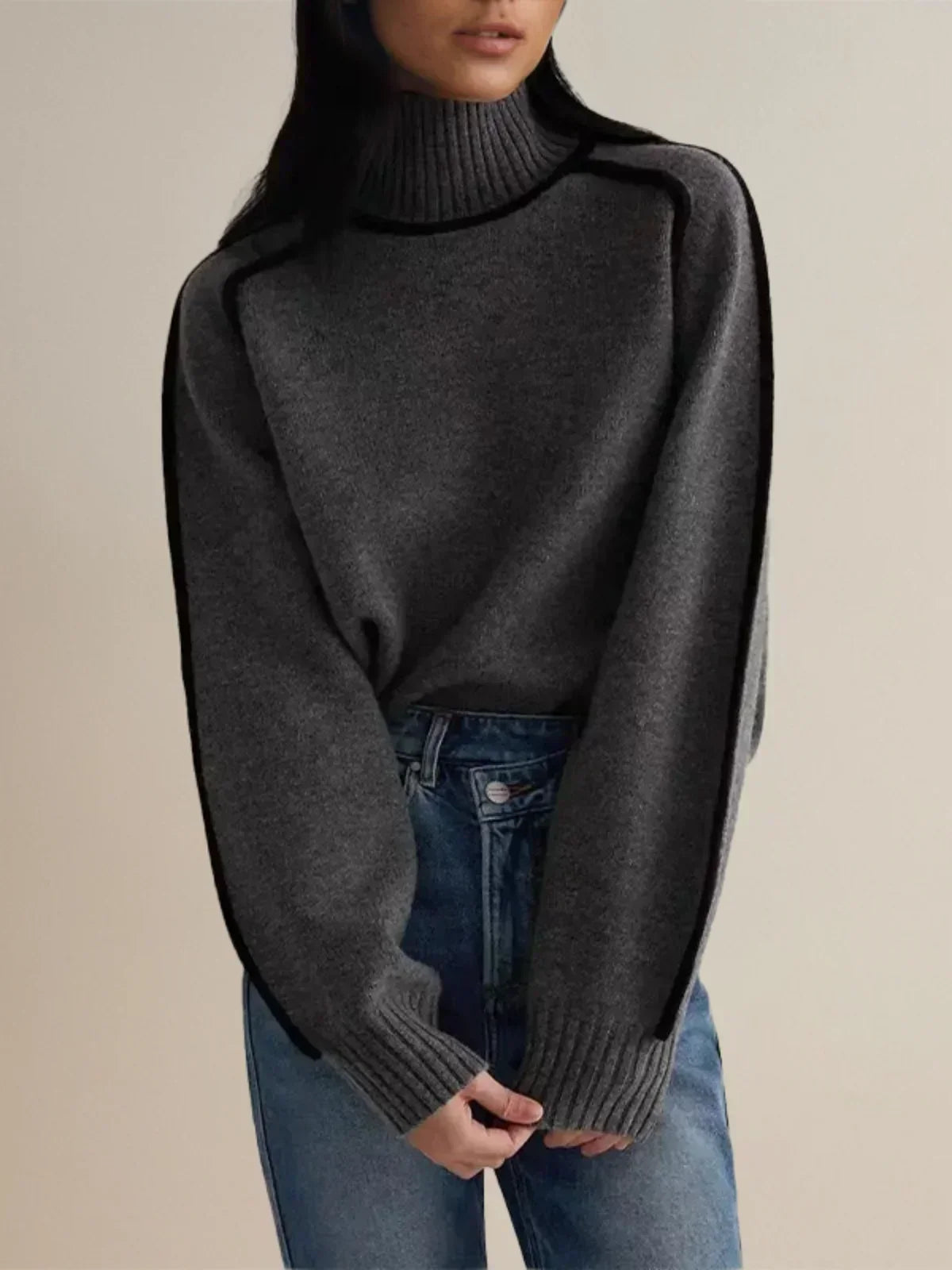 Ladies Classic Crew Neck Jumper Sweater