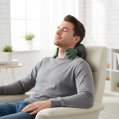 Warm Massage Pillow for Neck and Shoulder Relief