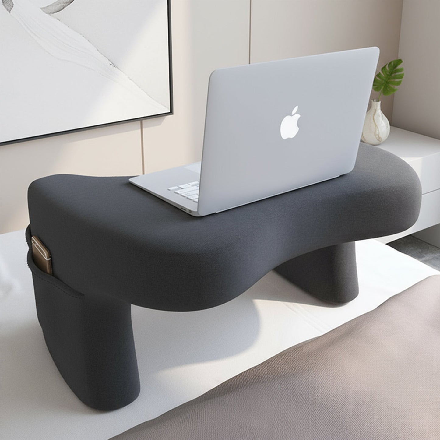 Supportive Lap Desk Pillow for Work and Study