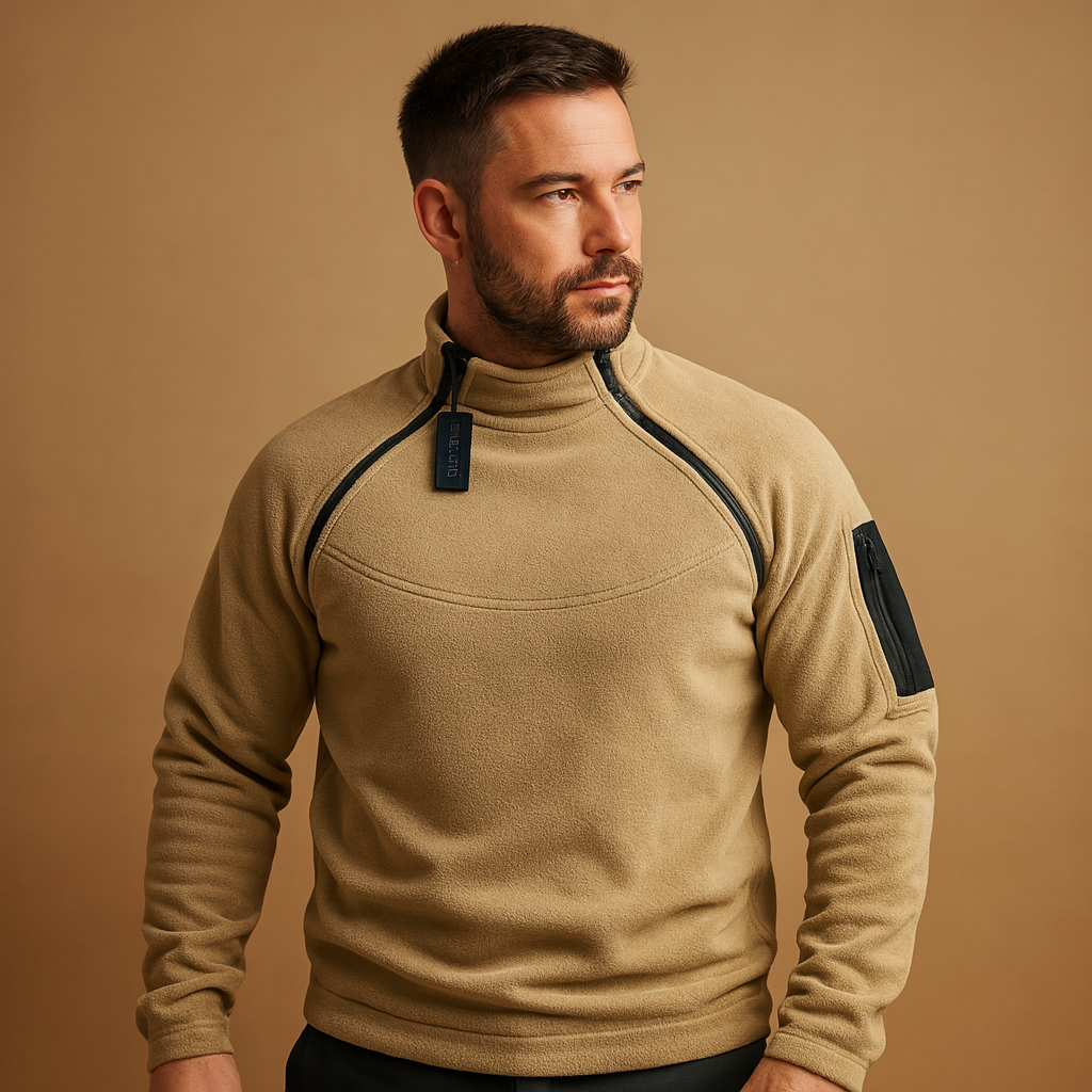 Comfortable Men's Classic Crew Neck Sweater - Luxivelle