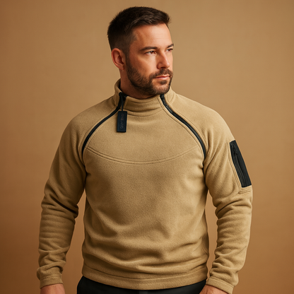 Comfortable Men's Classic Crew Neck Sweater - Luxivelle