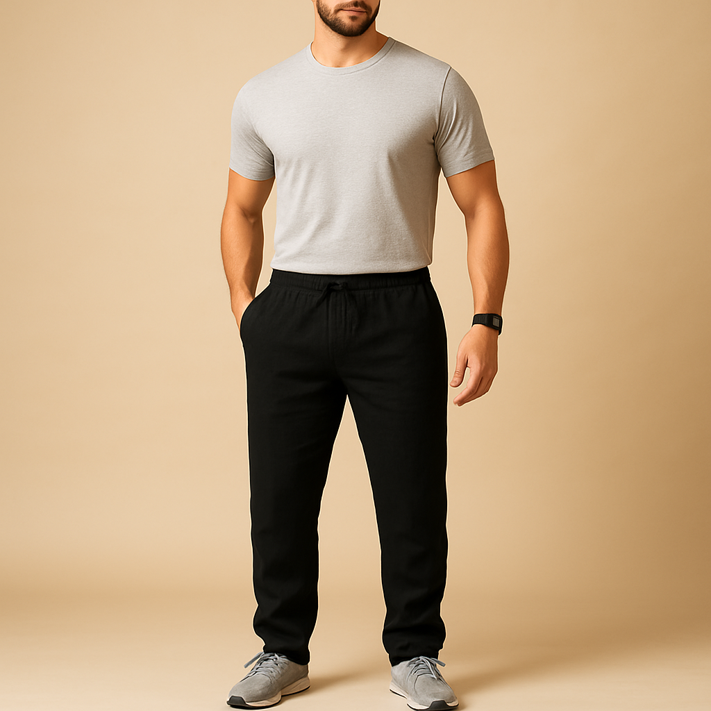Comfortable Loose Fit Mens Casual Pants - Luxivelle