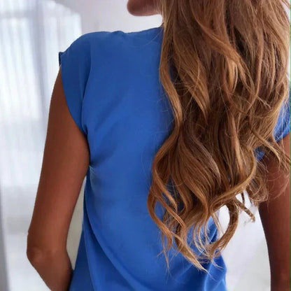 Ladies Tank Top V Neck Tee