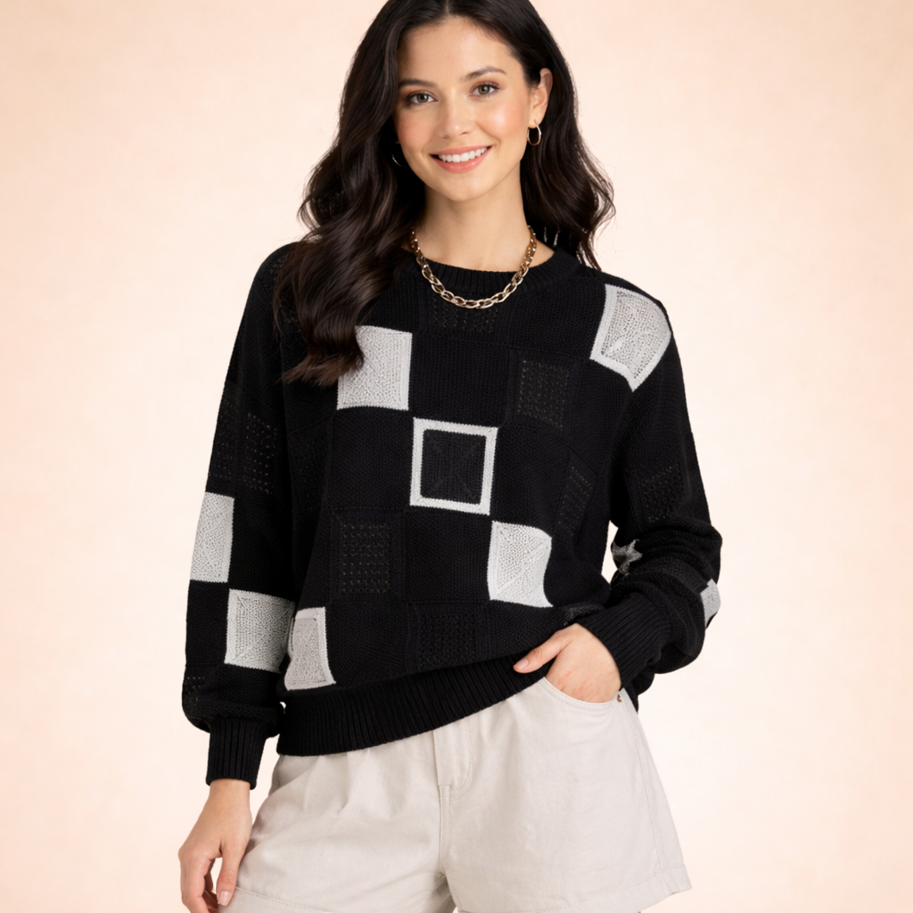 Linde | Comfortable and warm turtleneck sweater 1