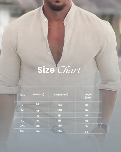 Comfortable Casual Men's Linen Shirt