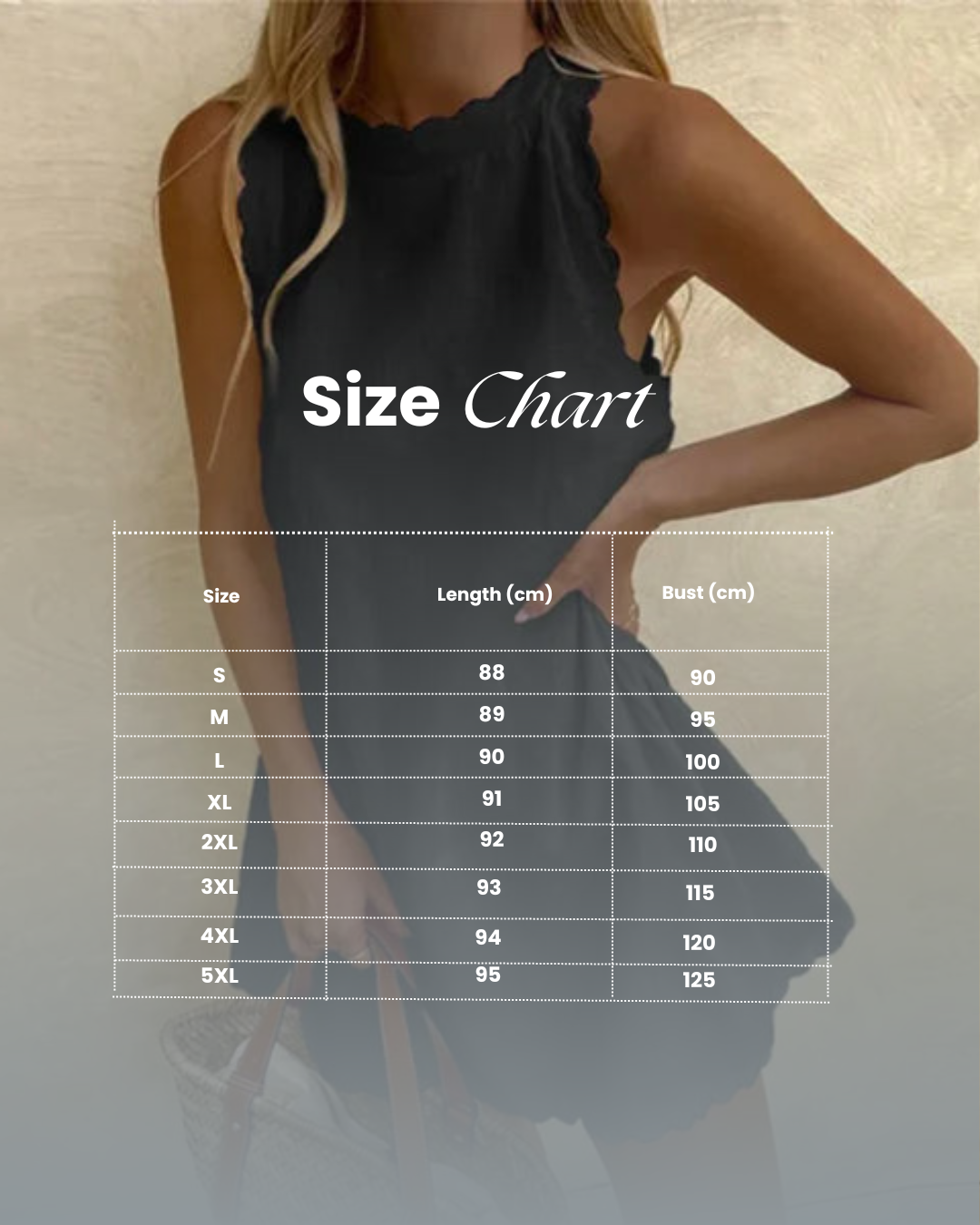 Relaxed Cotton Sundress | Round Neck, Midi Length