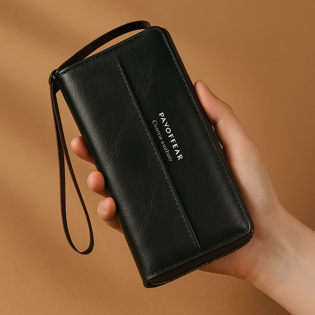 Genuine Leather Money Wallet - Luxivelle