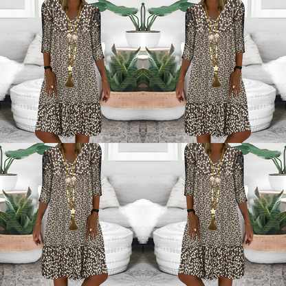 Lisa | Romantic prairie mini dress