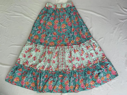 Ladies Floral Long Skirt