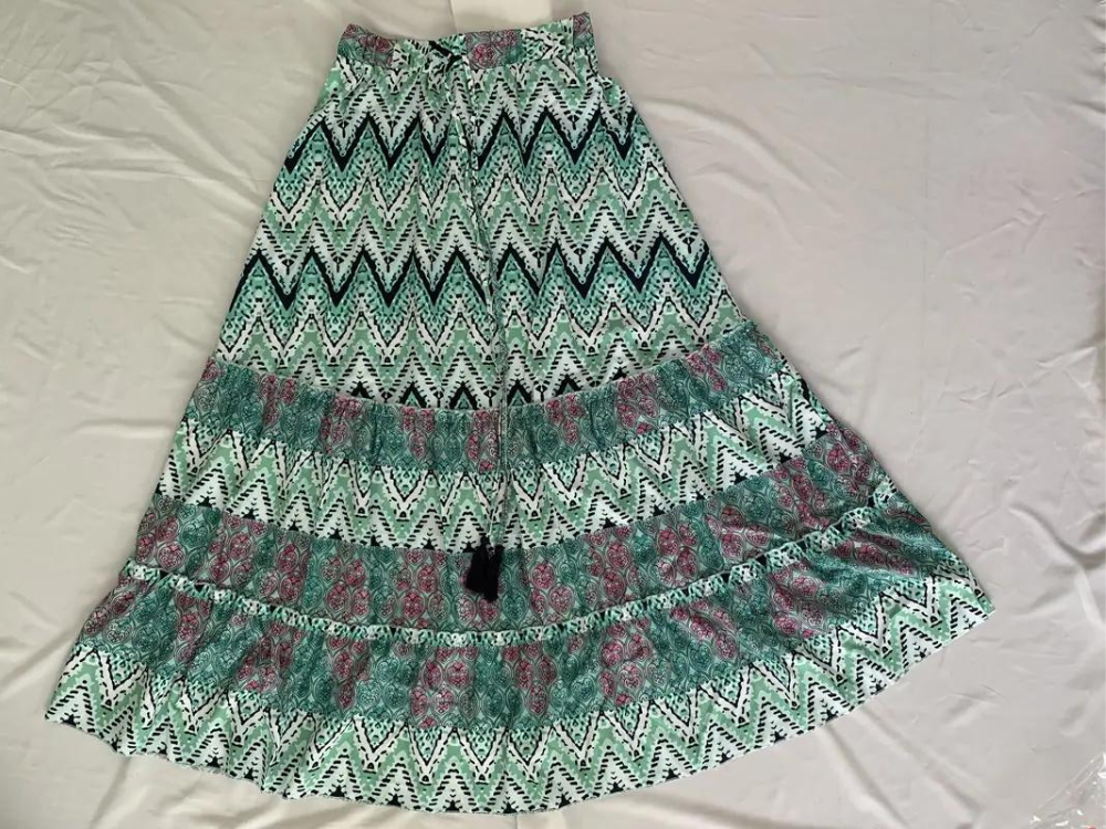 Ladies Floral Long Skirt